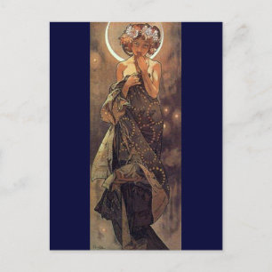 Carte Postale La Lune - Art Nouveau