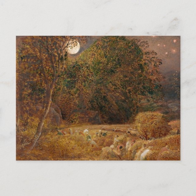 Carte Postale La lune de récolte de Palmer (Devant)