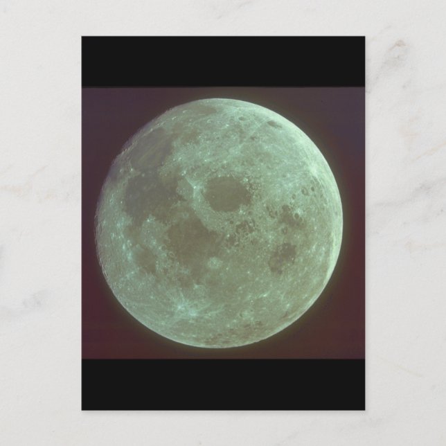 Carte Postale La Lune. (espace_lune (Devant)