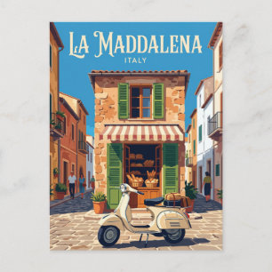 Carte Postale La Maddalena Ville Italie