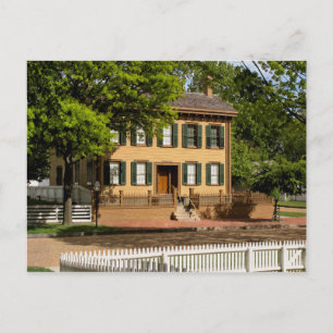 Carte Postale La maison d'Abraham Lincoln