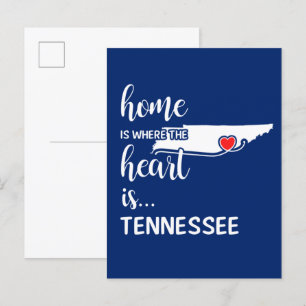 Carte Postale La maison du Tennessee est le coeur