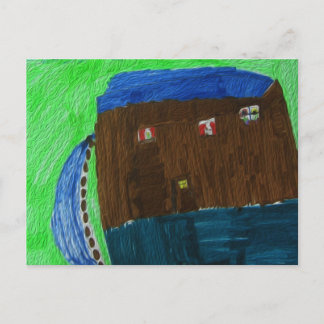 Carte Postale La maison heureuse