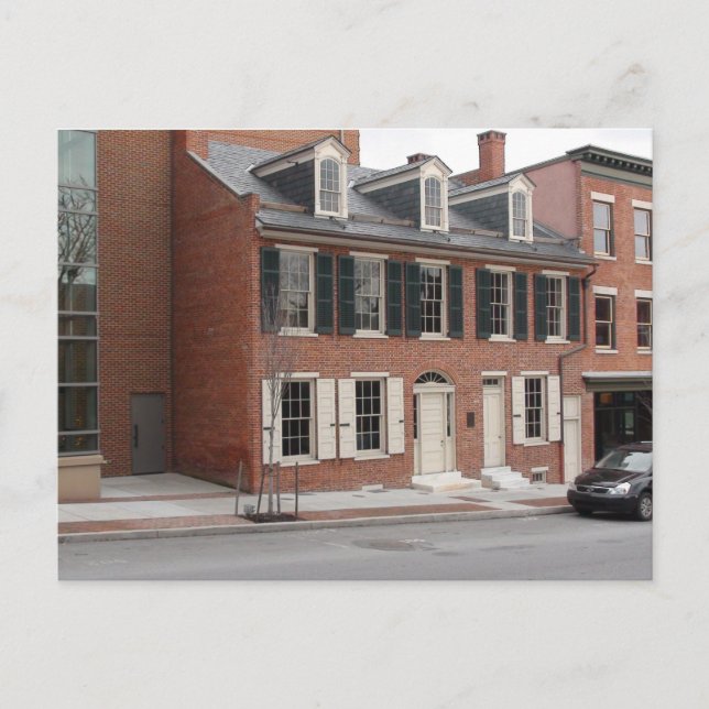 Carte Postale La maison Lancaster de Thaddeus Stevens (Devant)