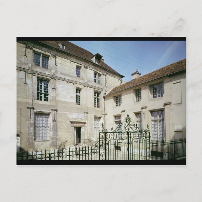 Carte Postale La maison natale de Jean de la Fontaine (Devant)
