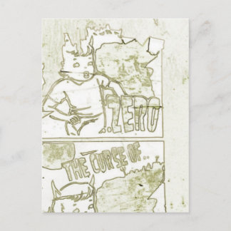 Carte Postale La malédiction de zéro