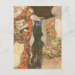 Carte Postale La mariée (inachevée) par Gustav Klimt