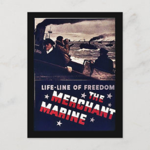 Carte Postale La marine marchande