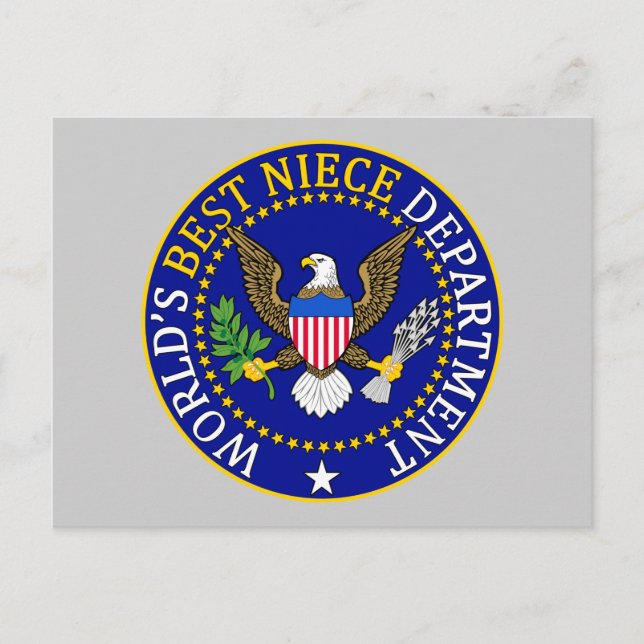 Carte Postale La meilleure nièce du monde (Devant)