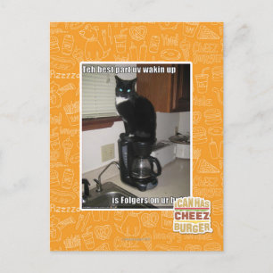 Carte Postale la meilleure partie uv réveil