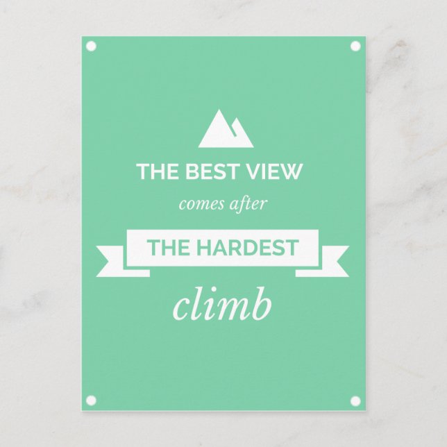 Carte Postale La meilleure vue (Devant)