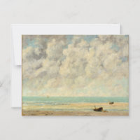 La mer calme de Courbet