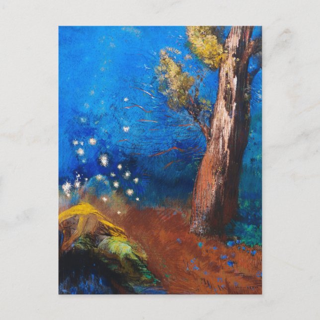 Carte Postale La Mort de Bouddha | Odilon Redon (Devant)