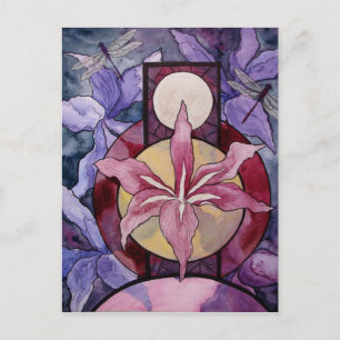 Carte postale: "La naissance"