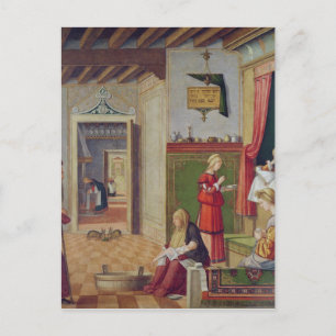 Carte Postale La naissance de la Vierge, 1504-08