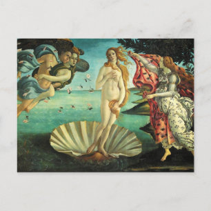 Carte Postale La naissance de Vénus par Sandro Botticelli