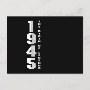 Carte Postale La Naissance Des Légendes 1945 Cadeau D'anniversai