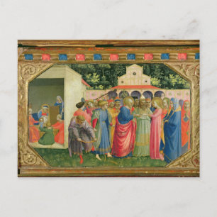 Carte Postale La naissance et le mariage de la Vierge