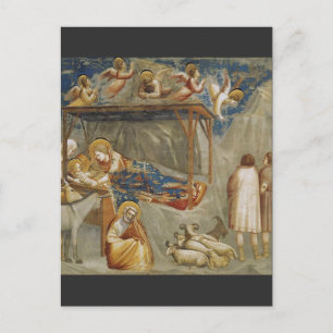 Carte Postale La Nativité de Jésus Christ par Giotto
