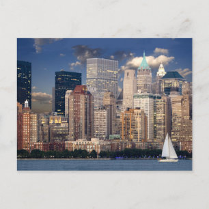 Carte Postale La navigation sur la rivière Hudson à New York