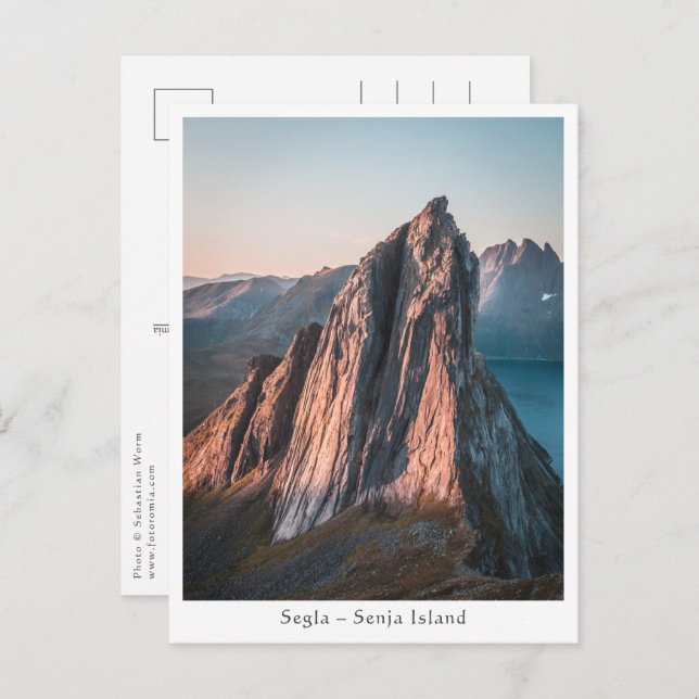 Carte Postale La Norvège (Devant / Derrière)