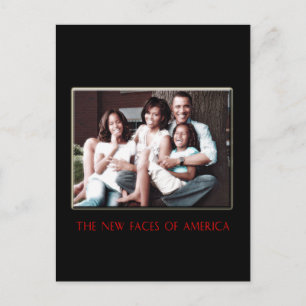 CARTE POSTALE LA NOUVELLE PREMIÈRE FAMILLE
