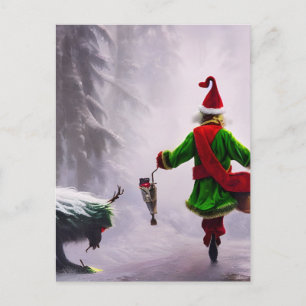 Carte Postale La Nuit de Krampus