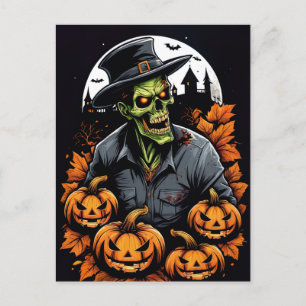 Carte Postale La nuit de Zombie