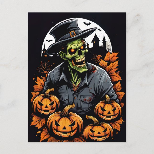 Carte Postale La nuit de Zombie (Devant)
