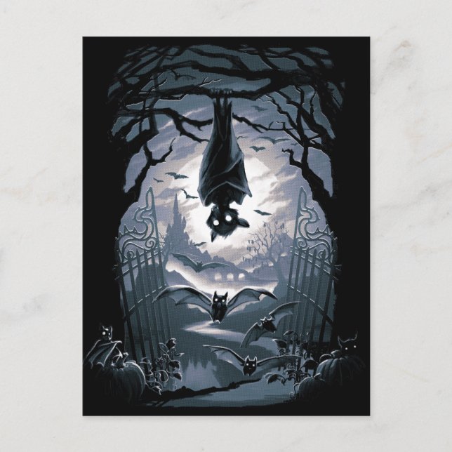 Carte Postale La Nuit Vous Accueille (Devant)