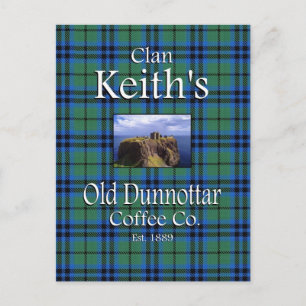 Carte Postale La Old Dunnottar Coffee Co. de Clan Keith.