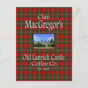 Carte Postale La Old Lanrick Castle Coffee Co de Clan MacGregor.
