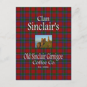 Carte Postale La Old Sinclair Girnigoe Coffee Co. de Clan Sincla
