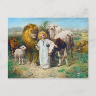 Carte Postale La Paix, 1896 par William Strutt