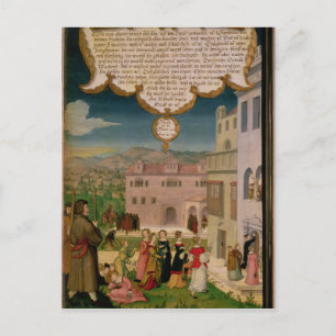 Carte Postale La parabole des Vierges Sages et Foolish