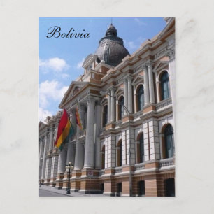 Carte Postale la paz bolivia