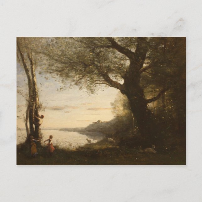 Carte Postale La peinture de Camille Corot (Devant)