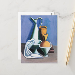 Carte Postale La peinture de Vilhelm Lundstrom avec un arrosoir,