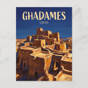Carte Postale La Perle du désert, Ghadamès Libye