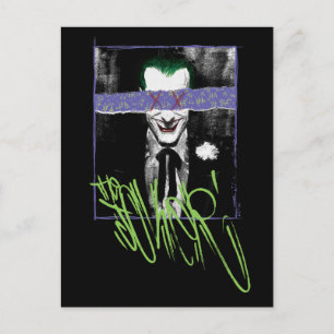 Carte Postale La photographie du livre de découpures du Joker