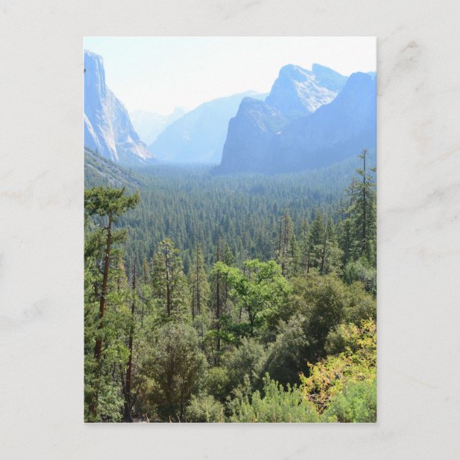 Carte Postale La photographie du paysage du parc national Yosemi (Devant)