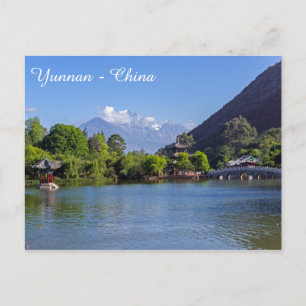 Carte Postale La piscine de dragon noir, Shigu, Yunnan - Chine