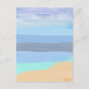 Carte Postale La plage
