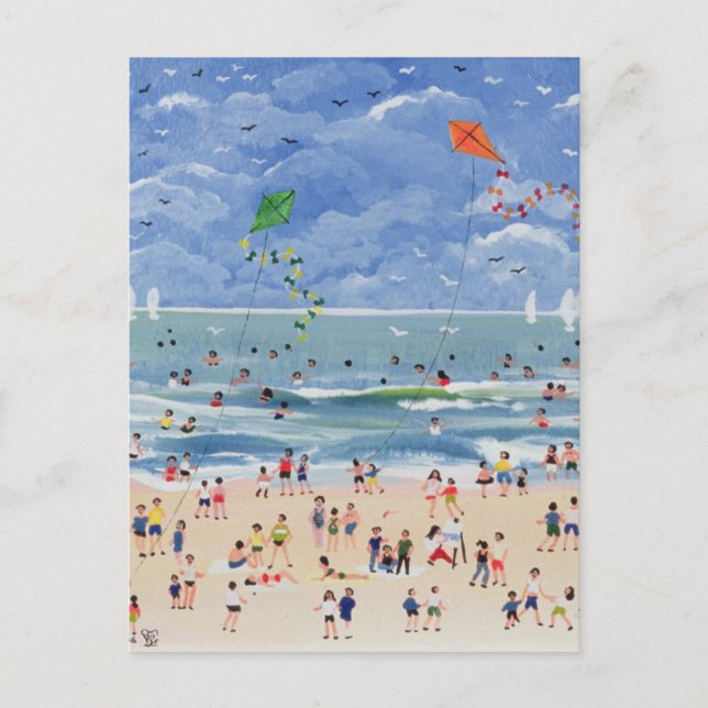 Carte Postale La plage de Cornish (Devant)