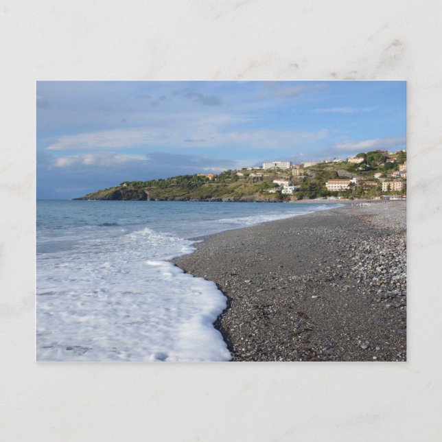 Carte Postale La Plage De Scalea (Devant)