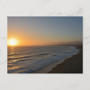 Carte Postale La plage du soir