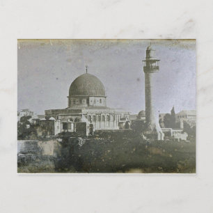 Carte Postale La plus ancienne photo de Jérusalem