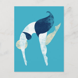 Carte postale La Plus Belle Flop Du Ventre