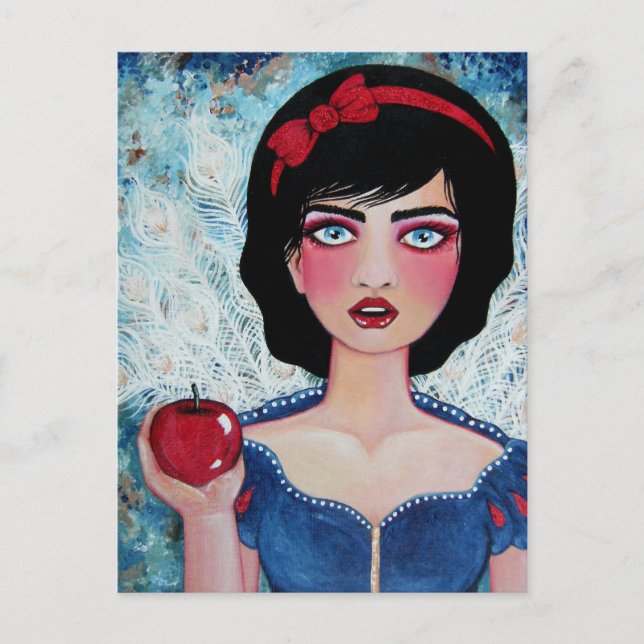 Carte Postale La pomme rouge (Devant)