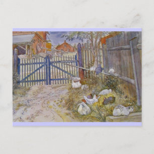 Carte Postale La porte